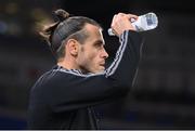 15 November 2020; Gareth Bale of Wales with a bottle of water prior to the UEFA Nations League B match between Wales and Republic of Ireland at Cardiff City Stadium in Cardiff, Wales. Photo by Stephen McCarthy/Sportsfile