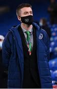 15 November 2020; Kieran Crowley, FAI communications executive, during the UEFA Nations League B match between Wales and Republic of Ireland at Cardiff City Stadium in Cardiff, Wales. Photo by Stephen McCarthy/Sportsfile