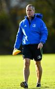 18 November 2020; Leinster senior coach Stuart Lancaster during Leinster Rugby squad training at UCD in Dublin. Photo by Harry Murphy/Sportsfile