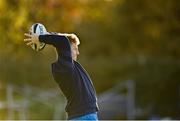 18 November 2020; James Tracy during Leinster Rugby squad training at UCD in Dublin. Photo by Harry Murphy/Sportsfile