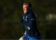 18 November 2020; Dan Leavy during Leinster Rugby squad training at UCD in Dublin. Photo by Harry Murphy/Sportsfile