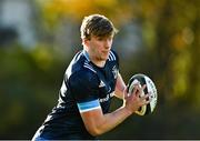 18 November 2020; Charlie Ryan during Leinster Rugby squad training at UCD in Dublin. Photo by Harry Murphy/Sportsfile