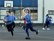 19 November 2020; Macdara Quinlan in action during Leinster Rugby training at Gaelscoil Moshíológ in Gorey, Wexford. Photo by Matt Browne/Sportsfile