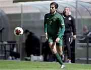 18 November 2020; Zach Elbouzedi of Republic of Ireland during the UEFA European U21 Championship Qualifier match between Luxembourg and Republic of Ireland at Stade Henri-Dunant in Beggen, Luxembourg. Photo by Gerry Schmidt/Sportsfile