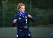 18 November 2020; Coach Juliet Short during a Leinster Rugby After School Pop Up Club at DCU in Dublin. Photo by Piaras Ó Mídheach/Sportsfile