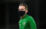 18 November 2020; Ronan Curtis of Republic of Ireland ahead of the UEFA Nations League B match between Republic of Ireland and Bulgaria at the Aviva Stadium in Dublin. Photo by Stephen McCarthy/Sportsfile