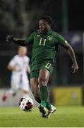 18 November 2020; Michael Obafemi of Republic of Ireland during the UEFA European U21 Championship Qualifier match between Luxembourg and Republic of Ireland at Stade Henri-Dunant in Beggen, Luxembourg. Photo by Gerry Schmidt/Sportsfile