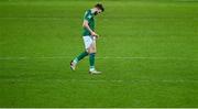 18 November 2020; Stuart Dallas of Northern Ireland following the UEFA Nations League B match between Northern Ireland and Romania in the National Football Stadium at Windsor Park in Belfast. Photo by David Fitzgerald/Sportsfile