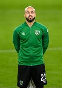 18 November 2020; Darren Randolph of Republic of Ireland prior to the UEFA Nations League B match between Republic of Ireland and Bulgaria at the Aviva Stadium in Dublin. Photo by Stephen McCarthy/Sportsfile