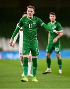 18 November 2020; Ronan Curtis of Republic of Ireland during the UEFA Nations League B match between Republic of Ireland and Bulgaria at the Aviva Stadium in Dublin. Photo by Seb Daly/Sportsfile