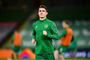 18 November 2020; Darragh Lenihan of Republic of Ireland prior to the UEFA Nations League B match between Republic of Ireland and Bulgaria at the Aviva Stadium in Dublin. Photo by Stephen McCarthy/Sportsfile