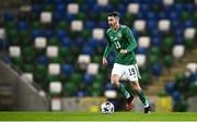18 November 2020; Michael Smith of Northern Ireland during the UEFA Nations League B match between Northern Ireland and Romania in the National Football Stadium at Windsor Park in Belfast. Photo by David Fitzgerald/Sportsfile
