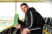 19 November 2020; Sean Murray of Dundalk with his SSE Airtricity SWAI Player of the Month Award for October 2020 at Oriel Park in Dundalk, Louth. Photo by Matt Browne/Sportsfile