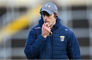14 November 2020; Wexford coach Brendan Bugler before the GAA Hurling All-Ireland Senior Championship Qualifier Round 2 match between Wexford and Clare at MW Hire O'Moore Park in Portlaoise, Laois. Photo by Piaras Ó Mídheach/Sportsfile