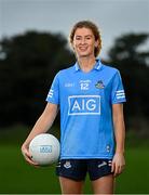 20 November 2020; AIG, the Official Insurance Partner to the Ladies Gaelic Football Association, today launched an exclusive insurance offer for LGFA players and members. Dublin footballer Sarah McCaffrey was on hand to launch the offer ahead of the All-Ireland Championship semi-finals. For exclusive benefits, visit www.aig.ie/lgfa. Photo by Ramsey Cardy/Sportsfile