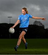 20 November 2020; AIG, the Official Insurance Partner to the Ladies Gaelic Football Association, today launched an exclusive insurance offer for LGFA players and members. Dublin footballer Sarah McCaffrey was on hand to launch the offer ahead of the All-Ireland Championship semi-finals. For exclusive benefits, visit www.aig.ie/lgfa. Photo by Ramsey Cardy/Sportsfile