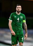 18 November 2020; Shane Duffy of Republic of Ireland during the UEFA Nations League B match between Republic of Ireland and Bulgaria at the Aviva Stadium in Dublin. Photo by Sam Barnes/Sportsfile