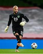 18 November 2020; Darren Randolph of Republic of Ireland during the UEFA Nations League B match between Republic of Ireland and Bulgaria at the Aviva Stadium in Dublin. Photo by Sam Barnes/Sportsfile