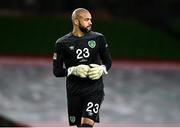 18 November 2020; Darren Randolph of Republic of Ireland during the UEFA Nations League B match between Republic of Ireland and Bulgaria at the Aviva Stadium in Dublin. Photo by Sam Barnes/Sportsfile