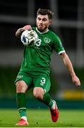 18 November 2020; Ryan Manning of Republic of Ireland during the UEFA Nations League B match between Republic of Ireland and Bulgaria at the Aviva Stadium in Dublin. Photo by Sam Barnes/Sportsfile