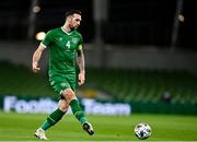 18 November 2020; Shane Duffy of Republic of Ireland during the UEFA Nations League B match between Republic of Ireland and Bulgaria at the Aviva Stadium in Dublin. Photo by Sam Barnes/Sportsfile