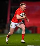 26 October 2020; Rory Scannell of Munster during the Guinness PRO14 match between Munster and Cardiff Blues at Thomond Park in Limerick. Photo by Ramsey Cardy/Sportsfile