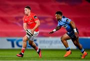 26 October 2020; Dan Goggin of Munster during the Guinness PRO14 match between Munster and Cardiff Blues at Thomond Park in Limerick. Photo by Ramsey Cardy/Sportsfile