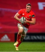 26 October 2020; Gavin Coombes of Munster during the Guinness PRO14 match between Munster and Cardiff Blues at Thomond Park in Limerick. Photo by Ramsey Cardy/Sportsfile