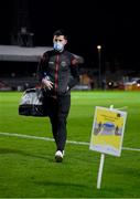 20 November 2020; Dinny Corcoran of Bohemians arrives prior to the Extra.ie FAI Cup Quarter-Final match between Bohemians and Dundalk at Dalymount Park in Dublin. Photo by Stephen McCarthy/Sportsfile