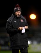 20 November 2020; Dundalk interim head coach Filippo Giovagnoli prior to the Extra.ie FAI Cup Quarter-Final match between Bohemians and Dundalk at Dalymount Park in Dublin. Photo by Stephen McCarthy/Sportsfile