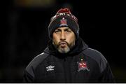 20 November 2020; Dundalk interim head coach Filippo Giovagnoli during the Extra.ie FAI Cup Quarter-Final match between Bohemians and Dundalk at Dalymount Park in Dublin. Photo by Stephen McCarthy/Sportsfile