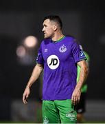 20 November 2020; Aaron Greene of Shamrock Rovers during the Extra.ie FAI Cup Quarter-Final match between Finn Harps and Shamrock Rovers at Finn Park in Ballybofey, Donegal. Photo by Seb Daly/Sportsfile