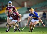 21 November 2020; Conor Whelan of Galway gets past Ronan Maher of Tipperary during the GAA Hurling All-Ireland Senior Championship Quarter-Final match between Galway and Tipperary at LIT Gaelic Grounds in Limerick. Photo by Piaras Ó Mídheach/Sportsfile