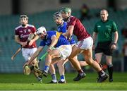 21 November 2020; Patrick Maher of Tipperary in action against Fintan Burke of Galway during the GAA Hurling All-Ireland Senior Championship Quarter-Final match between Galway and Tipperary at LIT Gaelic Grounds in Limerick. Photo by Piaras Ó Mídheach/Sportsfile