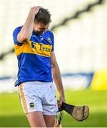 21 November 2020; Tipperary captain Séamus Callanan leaves the field dejected after the GAA Hurling All-Ireland Senior Championship Quarter-Final match between Galway and Tipperary at LIT Gaelic Grounds in Limerick. Photo by Piaras Ó Mídheach/Sportsfile