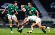 21 November 2020; James Lowe of Ireland is tackled by Henry Slade of England during the Autumn Nations Cup match between England and Ireland at Twickenham Stadium in London, England. Photo by Matt Impey/Sportsfile