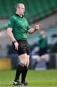 21 November 2020; Referee Johnny Murphy during the GAA Hurling All-Ireland Senior Championship Quarter-Final match between Galway and Tipperary at LIT Gaelic Grounds in Limerick. Photo by Piaras Ó Mídheach/Sportsfile