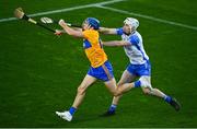 21 November 2020; Shane O'Donnell of Clare in action against Shane McNulty of Waterford during the GAA Hurling All-Ireland Senior Championship Quarter-Final match between Clare and Waterford at Pairc Uí Chaoimh in Cork. Photo by Eóin Noonan/Sportsfile