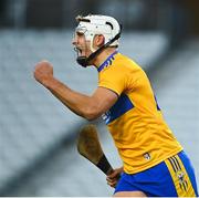 21 November 2020; Aron Shanagher of Clare celebrates after scoring his side's first goal during the GAA Hurling All-Ireland Senior Championship Quarter-Final match between Clare and Waterford at Pairc Uí Chaoimh in Cork. Photo by Eóin Noonan/Sportsfile