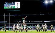 21 November 2020; James Ryan of Ireland wins possession in the line-out ahead of Maro Itoje of England during the Autumn Nations Cup match between England and Ireland at Twickenham Stadium in London, England. Photo by Matt Impey/Sportsfile