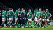 21 November 2020; The Ireland team after the Autumn Nations Cup match between England and Ireland at Twickenham Stadium in London, England. Photo by Matt Impey/Sportsfile