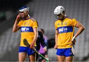 21 November 2020; Aidan McCarthy, right and Diarmuid Ryan of Clare react following the GAA Hurling All-Ireland Senior Championship Quarter-Final match between Clare and Waterford at Pairc Uí Chaoimh in Cork. Photo by Harry Murphy/Sportsfile