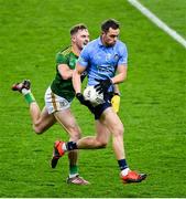21 November 2020; Dean Rock of Dublin in action against Conor McGill of Meath during the Leinster GAA Football Senior Championship Final match between Dublin and Meath at Croke Park in Dublin. Photo by Ramsey Cardy/Sportsfile