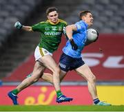 21 November 2020; Con O'Callaghan of Dublin in action against Cathal Hickey of Meath during the Leinster GAA Football Senior Championship Final match between Dublin and Meath at Croke Park in Dublin. Photo by Stephen McCarthy/Sportsfile