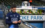 21 November 2020; Dublin captain Stephen Cluxton after lifiting the Delaney Cup following the Leinster GAA Football Senior Championship Final match between Dublin and Meath at Croke Park in Dublin. Photo by Stephen McCarthy/Sportsfile