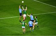 21 November 2020; James McCarthy of Dublin in action against Bryan Menton of Meath during the Leinster GAA Football Senior Championship Final match between Dublin and Meath at Croke Park in Dublin. Photo by Daire Brennan/Sportsfile
