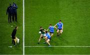 21 November 2020; Cathal Hickey of Meath in action against Con O'Callaghan of Dublin during the Leinster GAA Football Senior Championship Final match between Dublin and Meath at Croke Park in Dublin. Photo by Daire Brennan/Sportsfile