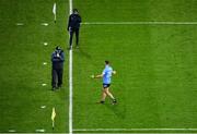 21 November 2020; Cormac Costello of Dublin leaves the field after being sent off during the Leinster GAA Football Senior Championship Final match between Dublin and Meath at Croke Park in Dublin. Photo by Daire Brennan/Sportsfile