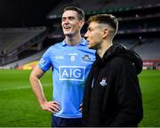 21 November 2020; Brian Fenton of Dublin and John Small after the Leinster GAA Football Senior Championship Final match between Dublin and Meath at Croke Park in Dublin. Photo by Ray McManus/Sportsfile