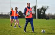 22 November 2020; Wicklow manager Mark Murnaghan ahead of the TG4 All-Ireland Junior Ladies Football Championship Semi-Final match between Antrim and Wicklow at Donaghmore/Ashbourne GAA in Ashbourne, Meath. Photo by Sam Barnes/Sportsfile